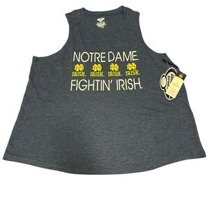 Women's Concepts Sport Navy Notre Dame Fighting Irish Tank Top Sleep Top PJs XL‎